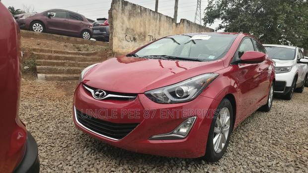 Hyundai Elantra Limited Sedan FWD (1.8L 4cyl 6A) 2016 Red photo 2