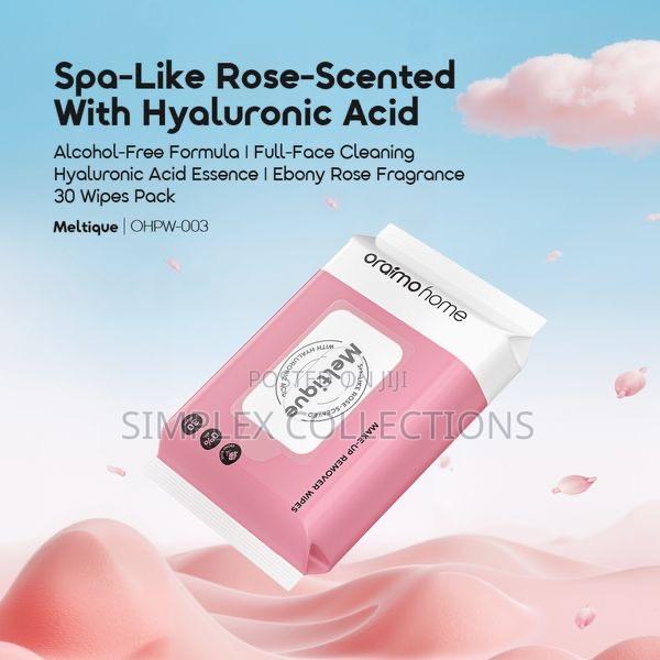 Oraimo Meltique Alcohol Free Hyaluronic Acid Make Up Remover Wipes photo 4