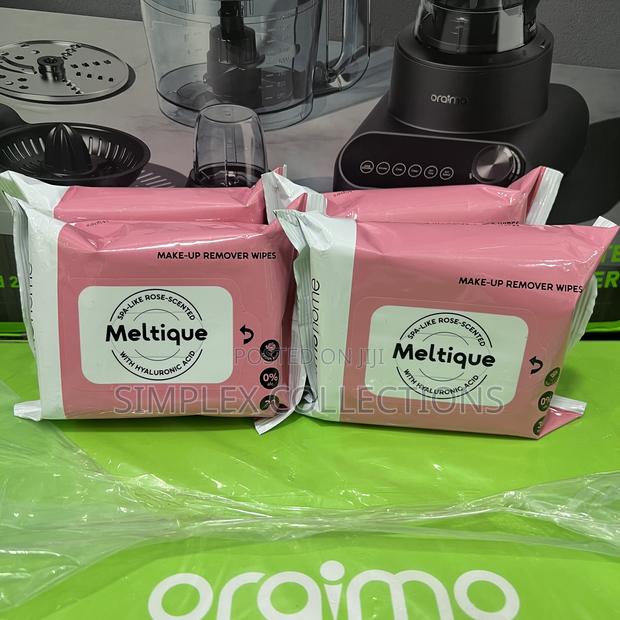 Oraimo Meltique Alcohol Free Hyaluronic Acid Make Up Remover Wipes photo 3