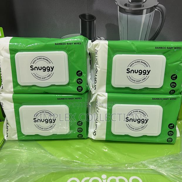 Oraimo Snuggy 1*80 Wipes 100% Pure Bamboo Cloud-Soft Baby Wipes photo 8