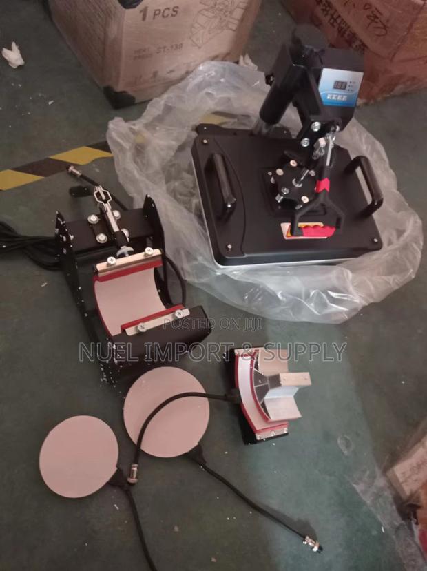 5 In 1 Combo Heat Press Machine Available photo 2