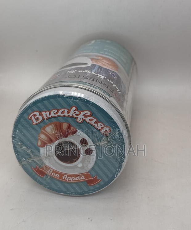 Vintage Retro Cafe Breakfast Storage Tin photo 2