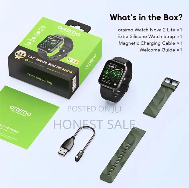 Oraimo Watch Nova 2 Lite 1.93'' Amoled Full Touch Screen Smart Watch photo 2