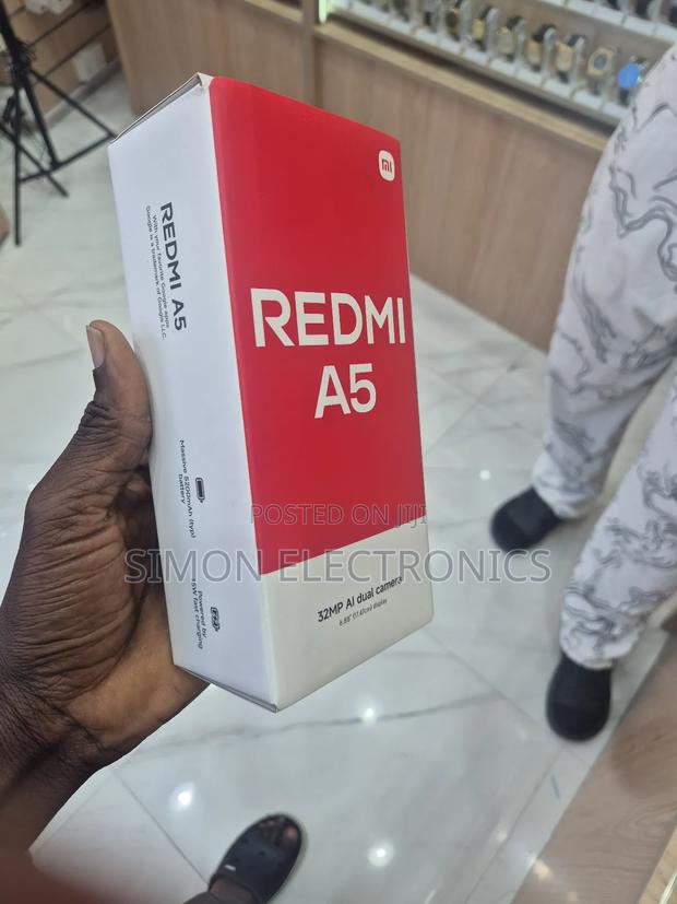 New Xiaomi Redmi A5 4G 128 GB Black photo 2