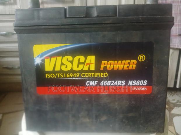 Fairly Used Visca Power CMF 46b24rs Ns60s Car Battery