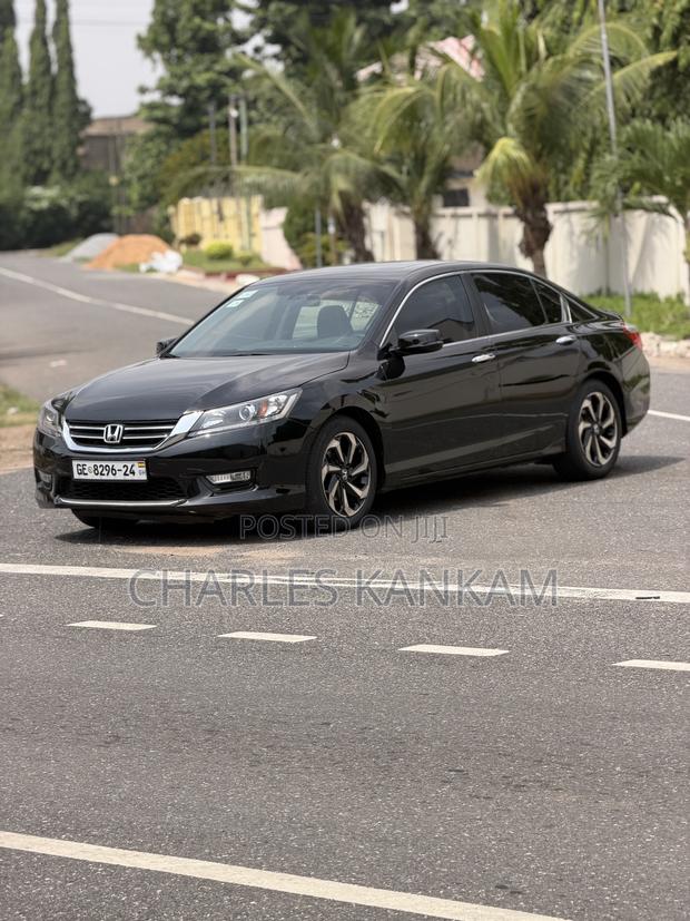 Honda Accord EX-L 4dr Sedan (2.4L 4cyl CVT) 2015 Black photo 8