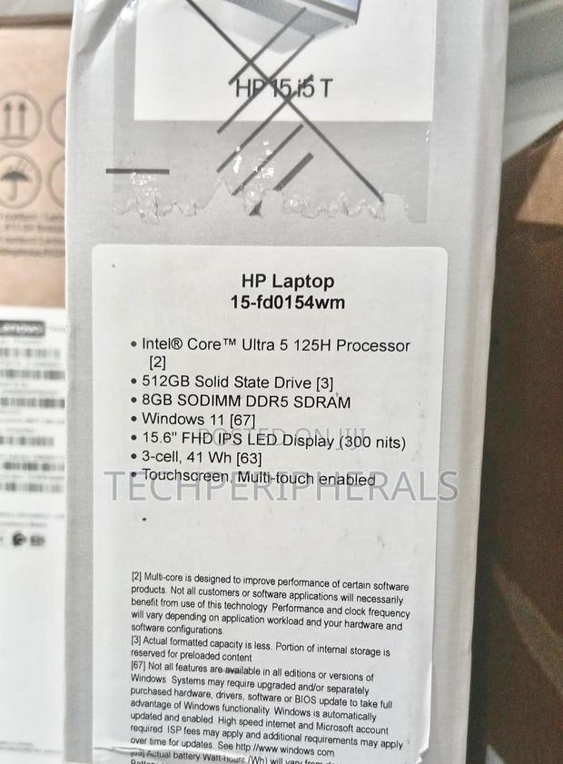 New Laptop HP 15 8GB Intel Core Ultra 5 SSD 512GB photo 2