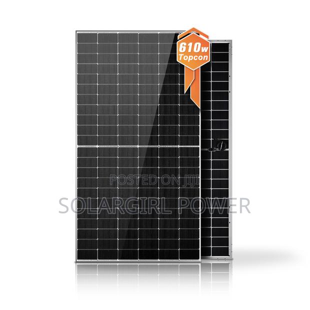 610w Topcon N-Type Bifacial Solar Panel