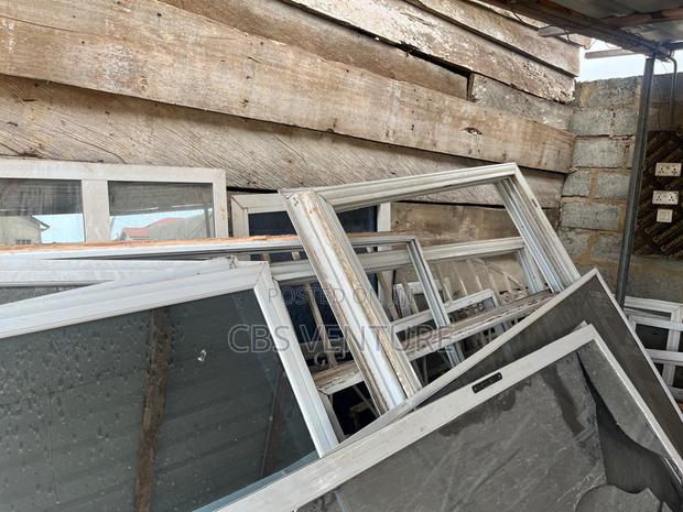 Window Frames and Blue Glasses Window Frames and Glasses