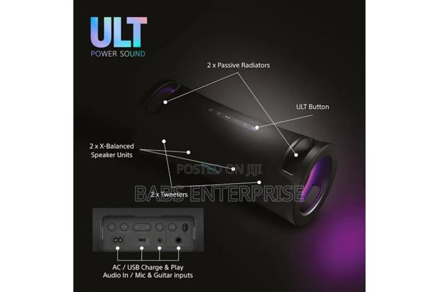 Sony Ult Field 7 Wireless Portable Bluetooth Waterproof Speaker Black photo 4