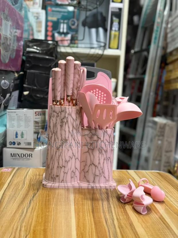 Silicone Ladles and Knives Set