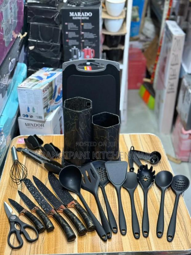 Silicone Ladles and Knives Set photo 2