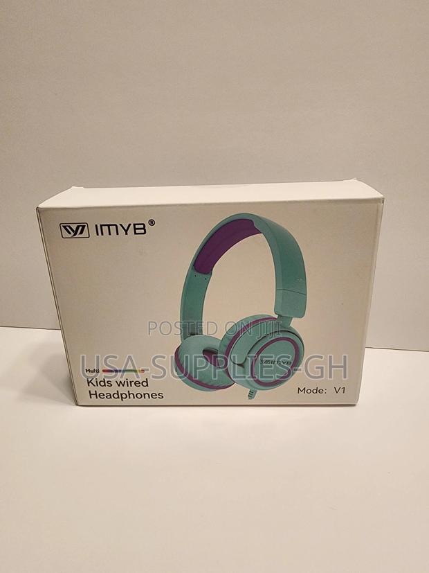 Imyb V1 Kids Wired Stereo Foldable Headphones From Usa