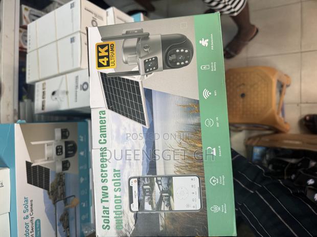 Double Lens 2 Camera 4g Solar CCTV Surveillance Camera photo 2