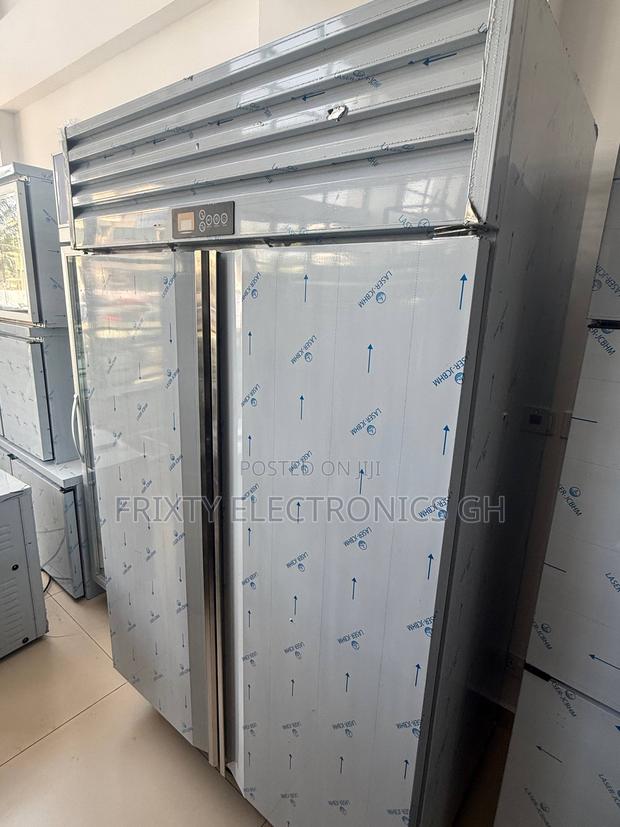 Latest - Commercial Double Door Stainless Steel Fan Cooling Freezer