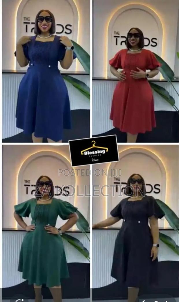 Ladies Flare Office Dress