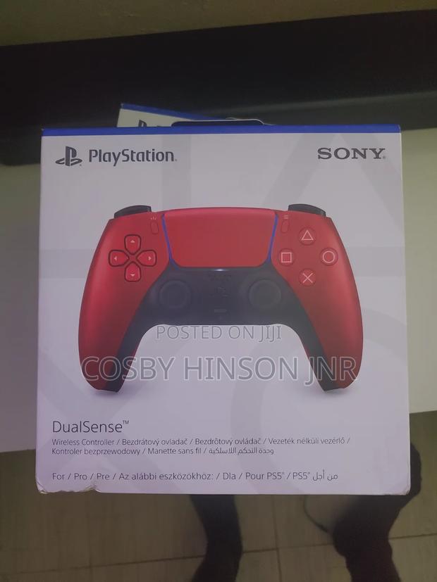 Ps5 Controller Volcanic Red