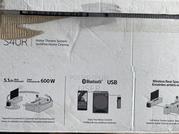 Sony 5.1 Channel 600w Bluetooth Home Theatre System photo 7