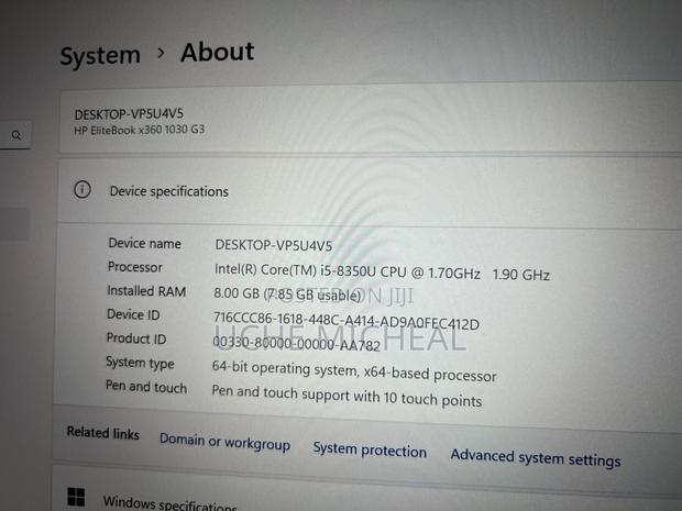 Laptop HP EliteBook X360 1030 G3 8GB Intel Core I5 SSD 256GB photo 4