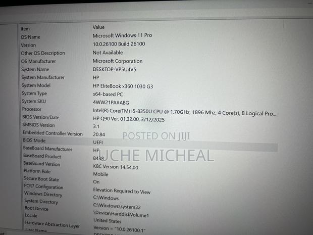 Laptop HP EliteBook X360 1030 G3 8GB Intel Core I5 SSD 256GB photo 5