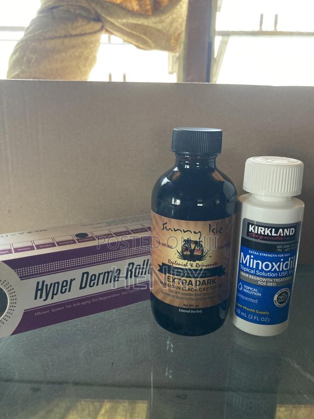 Natural Hair Growth Kit- Kirkland Minox + Sunny Isle + Hyper Derma photo 3