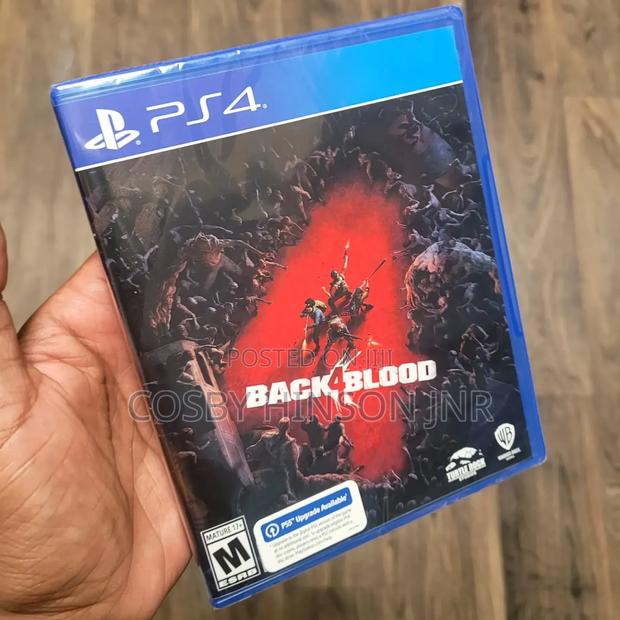 Back for Blood Ps4 Cd Sealed photo 2