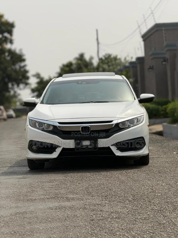Honda Civic EX-L Sedan 2018 White