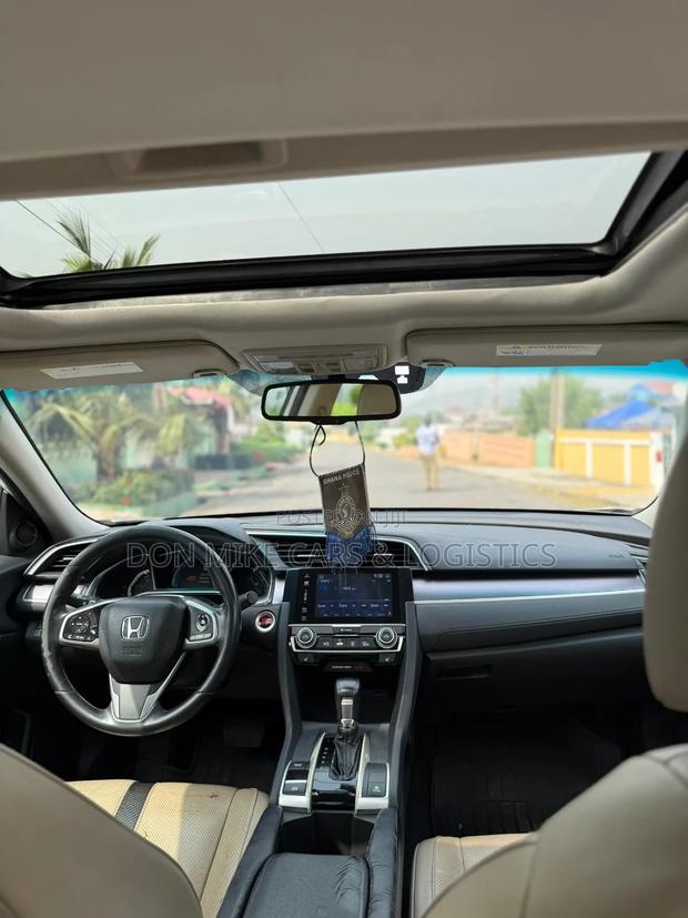 Honda Civic EX-L Sedan 2018 White photo 5