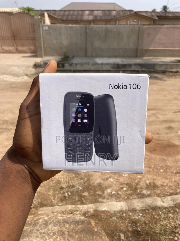 New Nokia 106 Black