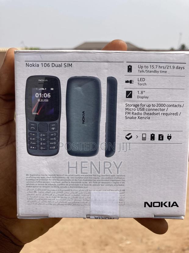 New Nokia 106 Black photo 2