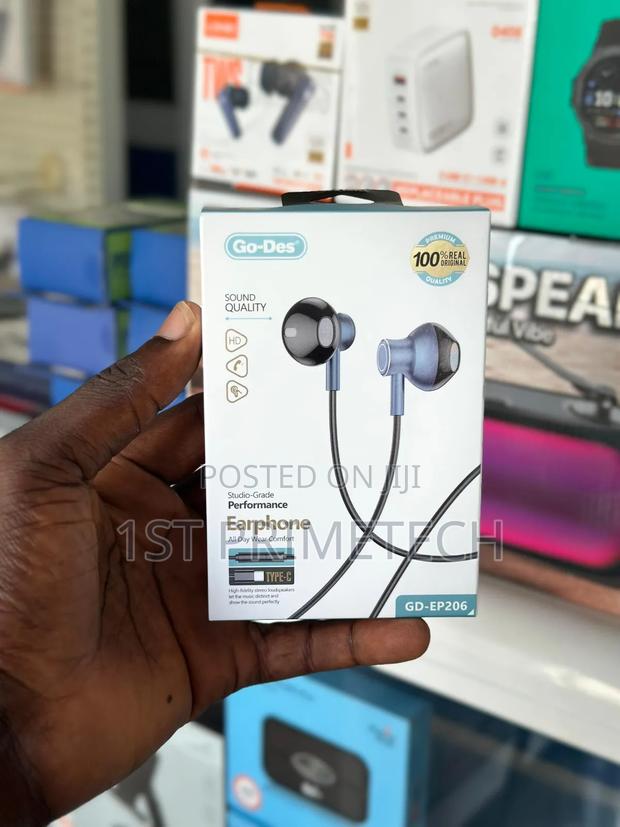Go-Des Type C Wired Earphones