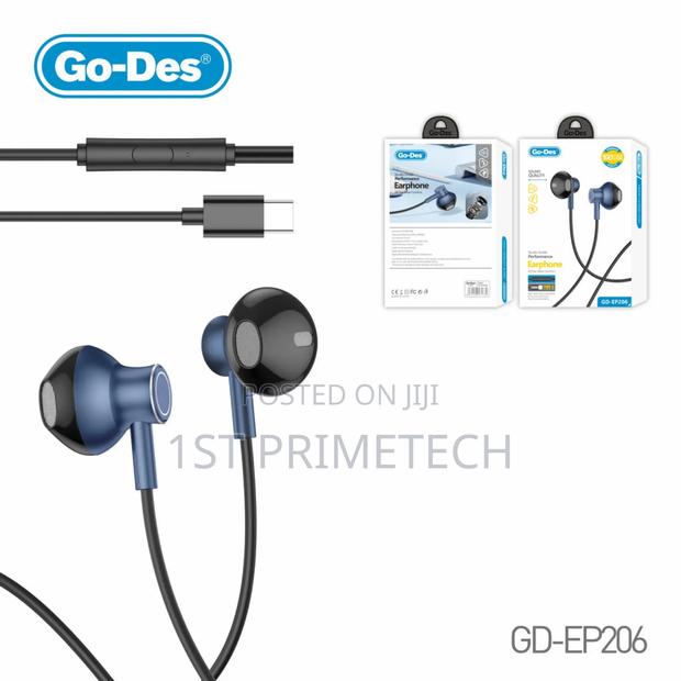 Go-Des Type C Wired Earphones photo 2