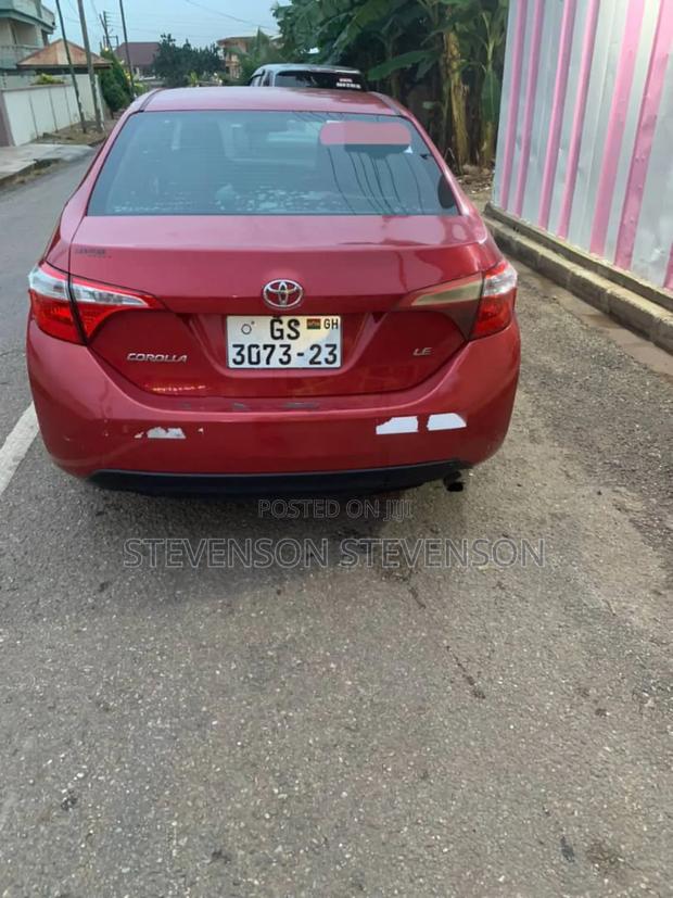 Toyota Corolla LE Premium 4dr Sedan (1.8L 4cyl CVT) 2016 Red