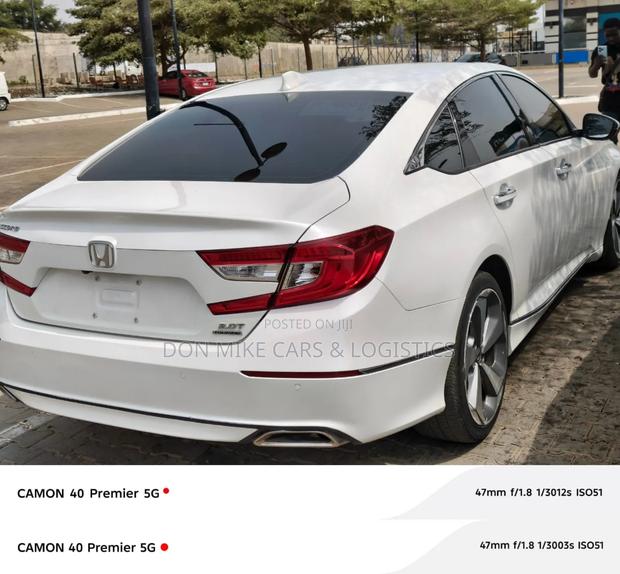 Honda Accord Sport (2.0L 4cyl Turbo 10A) 2019 White photo 6