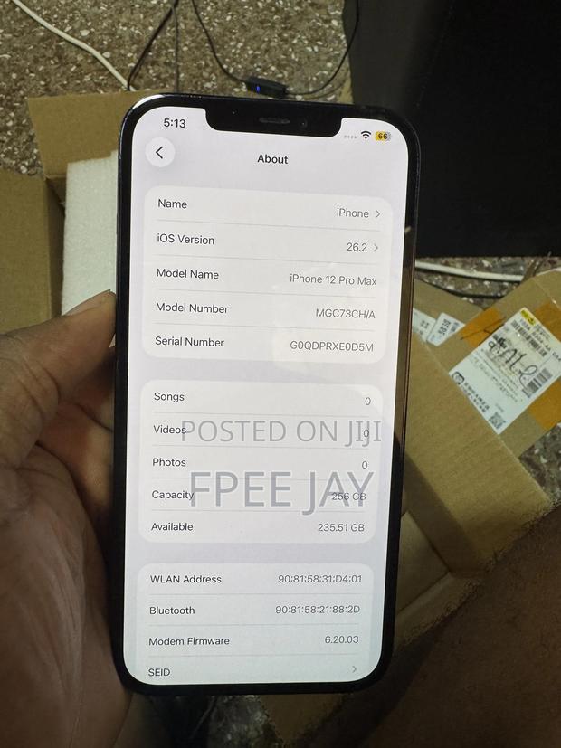 Apple iPhone 12 Pro Max 256 GB Blue photo 8