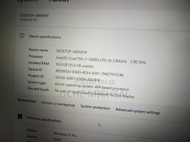 Laptop Lenovo ThinkPad T470s 16GB Intel Core I7 SSD 512GB photo 5
