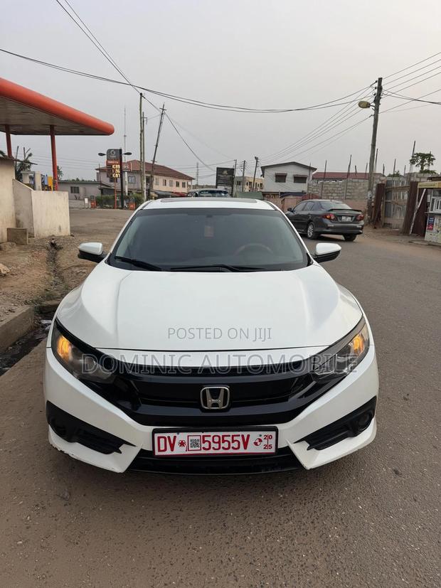 Honda Civic EX 4dr Sedan (2.0L 4cyl) 2017 White