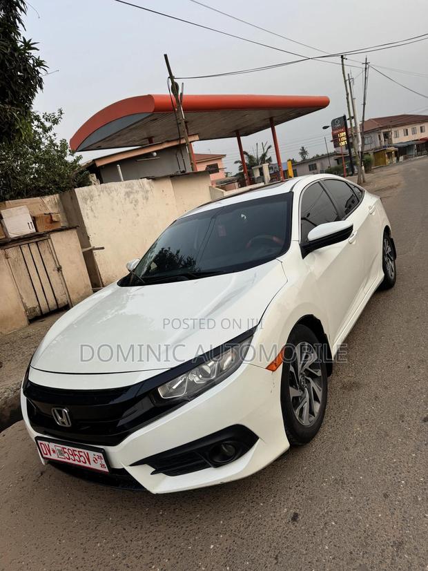 Honda Civic EX 4dr Sedan (2.0L 4cyl) 2017 White