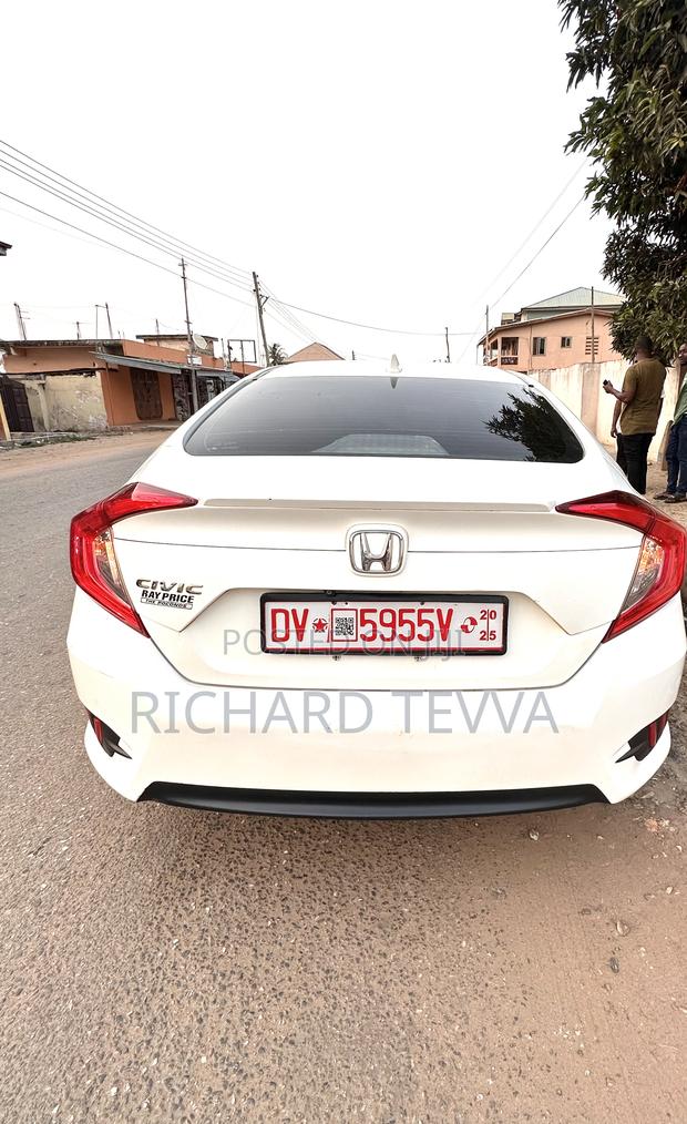 Honda Civic EX 4dr Sedan (2.0L 4cyl) 2017 White
