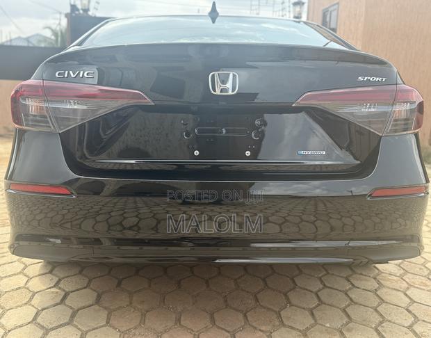 Honda Civic Sport CVT 2025 Black photo 11