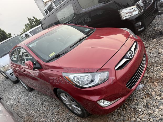 Hyundai Accent 2014 Red photo 2