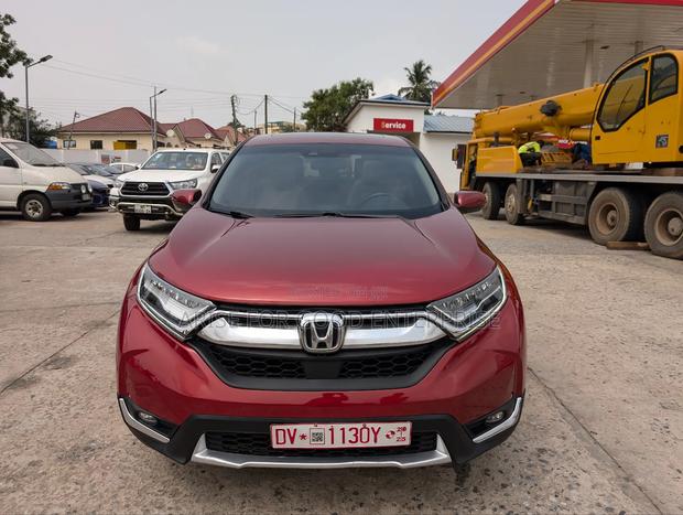 Honda CR-V EX-L AWD 2019 Red photo 2