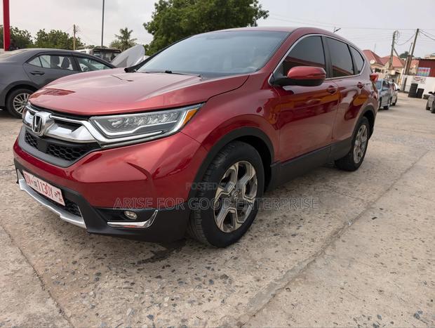 Honda CR-V EX-L AWD 2019 Red photo 3