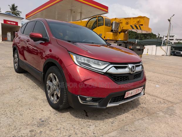 Honda CR-V EX-L AWD 2019 Red photo 4