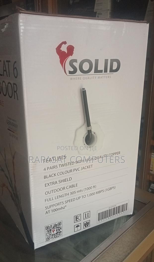 Solid Cat 6 Sftp Outdoor Cable 305m photo 3
