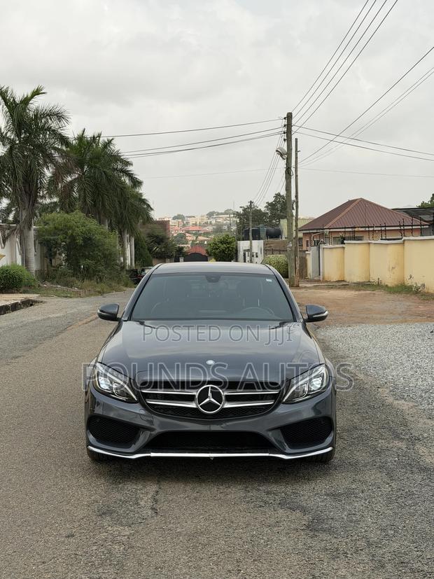 Mercedes-Benz C300 Sport 4Matic Sedan AWD (2.0L 4cyll 7A) 2016 Gray