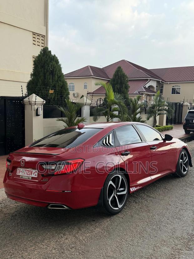 Honda Accord Sport 2.0T 2018 Red photo 2