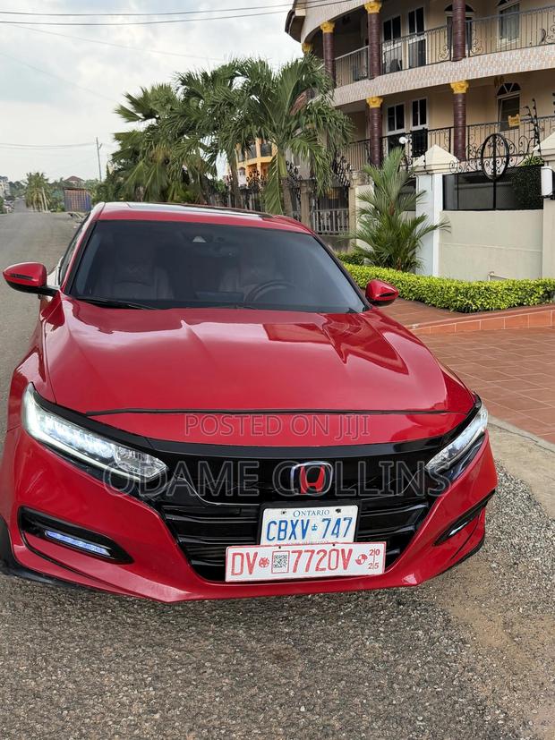 Honda Accord Sport 2.0T 2018 Red
