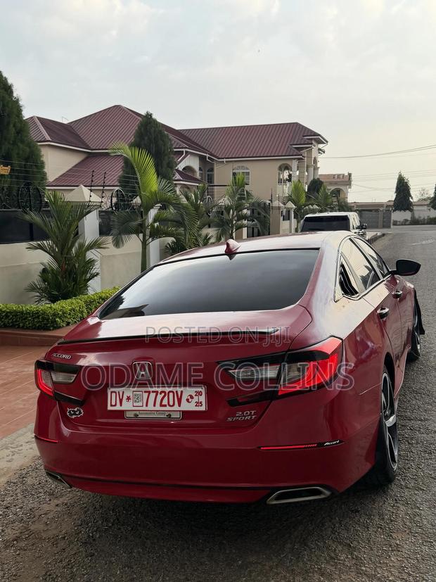 Honda Accord Sport 2.0T 2018 Red photo 9