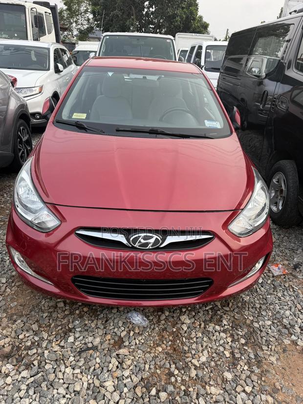 Hyundai Accent 2014 Red
